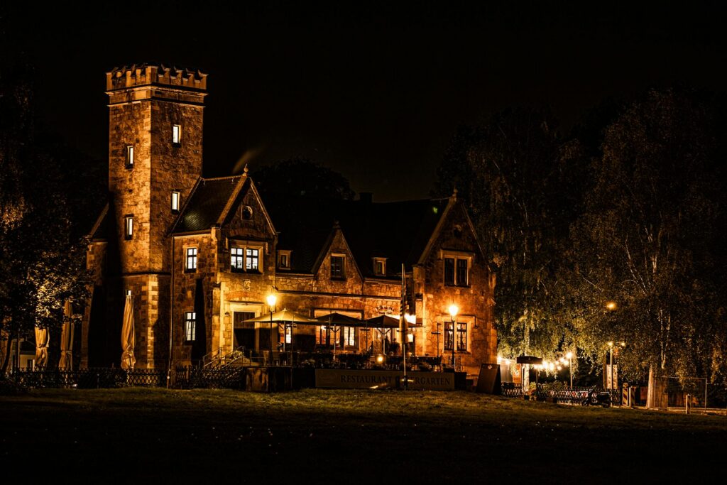 Evening Landscape Lighting