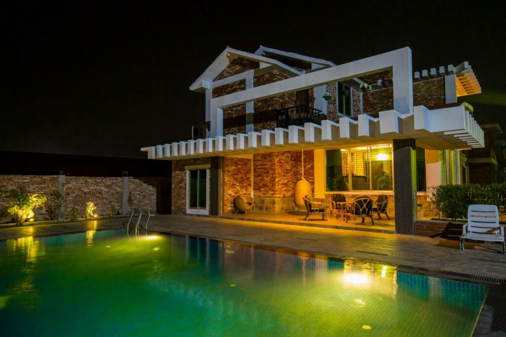 water feature lighting